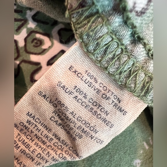 LIFE IS GOOD💚Green, Holiday Snowflake Pattern Pajama Pants - Vintage Pattern - Picture 7 of 7